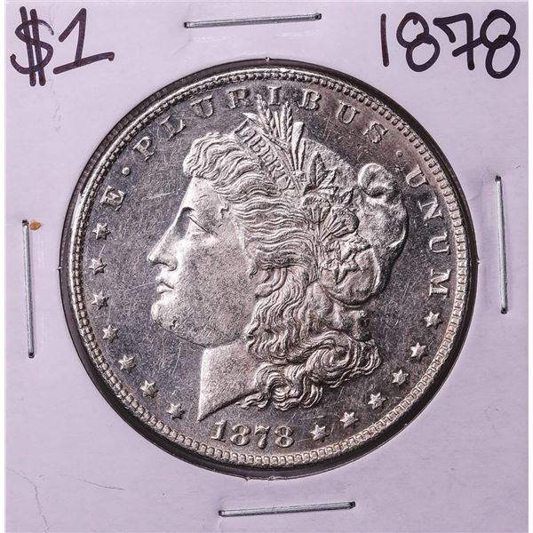 1878 $1 Morgan Silver Dollar Coin
