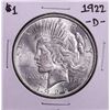 Image 1 : 1922-D $1 Peace Silver Dollar Coin