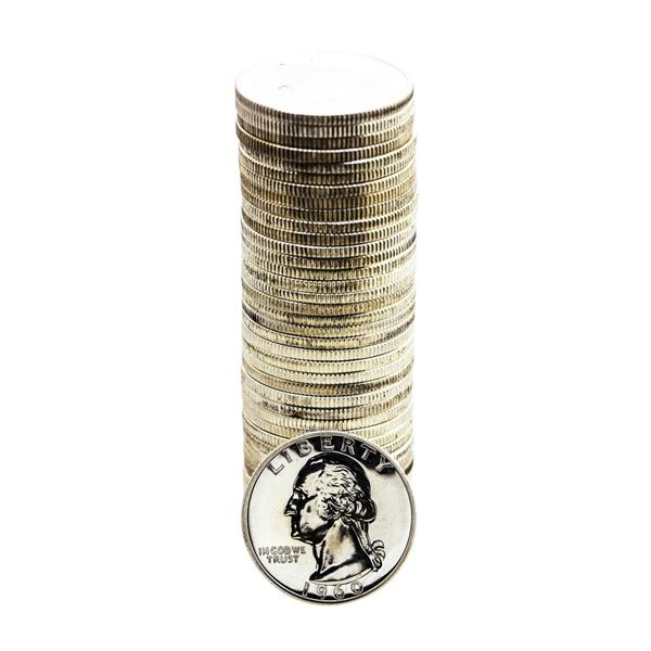Roll of (40) Proof 1960 Washington Quarter Coins