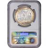 Image 3 : 1889 $1 Morgan Silver Dollar Coin NGC MS64 Amazing Toning