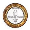 Image 2 : .999 Silver Treasure Island Las Vegas $10 Limited Edition Casino Gaming Token