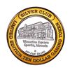 Image 1 : .999 Silver Silver Club Casino Sparks, NV $10 Limited Edition Casino Gaming Token