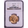 Image 1 : 1926 $10 Indian Head Eagle Gold Coin NGC MS63