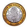 Image 1 : .999 Silver Bellagio Las Vegas, Nevada $10 Casino Limited Edition Gaming Token