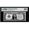1928A $1 Funnyback Silver Certificate Note Fr.1601 PMG Choice Uncirculated 63EPQ