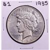 1935 $1 Peace Silver Dollar Coin