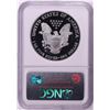 Image 2 : 2002-W $1 Proof American Silver Eagle Coin NGC PF69 Ultra Cameo