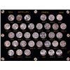 Image 1 : 1934 - 1945 Mercury Dime Coin Set in Capital Plastic