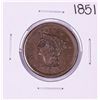 Image 1 : 1851 Braided Hair Large Cent Coin