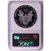 Image 2 : 2001-W $1 Proof American Silver Eagle Coin NGC PF69 Ultra Cameo