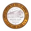 Image 2 : .999 Silver Silver Club Casino Sparks, NV $10 Limited Edition Casino Gaming Token