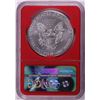 Image 2 : 2016-W Lettered Edge $1 Burnished American Silver Eagle Coin NGC MS70 FDOI