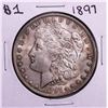 Image 1 : 1897 $1 Morgan Silver Dollar Coin