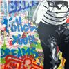 Image 2 : Mr. Brainwash "Smile" Original Mixed Media On Paper