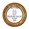 Image 2 : .999 Silver Treasure Island Las Vegas $10 Limited Edition Casino Gaming Token