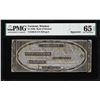 Image 1 : 1830's $1 Bank of Windsor Vermont Obsolete Note VT280G8 PMG Gem Uncirculated 65EPQ