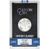 Image 1 : 1883-CC $1 Morgan Silver Dollar Coin GSA Hoard Uncirculated NGC MS62