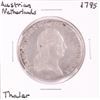 Image 1 : 1795 Austrian Netherlands Thaler Silver Coin