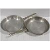 Image 1 : LOT OF 2 MAGNUM 10" ALUMINUM FRYING PANS
