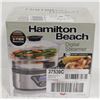 Image 1 : NEW HAMILTON BEACH 5.5QT DIGITAL FOOD STEAMER