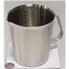 Image 1 : NEW 1000ML STAINLESS STEEL GRADUATED MEASURE