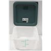 Image 2 : NEW JOHNSON ROSE 2QT SQUARE DRY INGREDIENT BIN W/