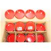 Image 1 : 48 NEW JOHNSON ROSE 3OZ. RED MELAMINE RAMEKINS