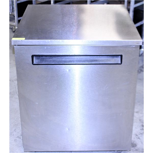 27  DELFIELD S/S SINGLE DOOR UNDERCOUNTER COOLER