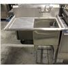 Image 2 : TARRISON S/S SINGLE WELL SINK W/ LEFT DRAINBOARD