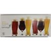 Image 1 : SET OF 6 NEW HERMITAGE EUROPEAN BEER GLASSES