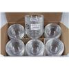 Image 1 : CASE OF 36 NEW ARCOROC 2-3/4" GLASS STACKING BOWLS