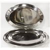 LOT OF 4 NEW JOHNSON ROSE 24" STAINLESS STEEL OVAL