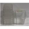Image 1 : FIVE 1/6 SIZE CAMBRO POLYCARB FOOD INSERTS
