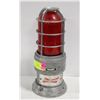 Image 1 : BUDWEISER SIREN LIGHT IN CAST METAL CAGE