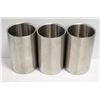 Image 1 : THREE S/S INSULATED WINE BOTTLE CHILLERS