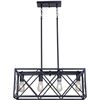 Image 1 : NEW SEALED MELUCEE 4 LIGHT HANGING ISLAND LIGHT