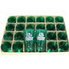 CASE OF 20OZ GREEN TINTED MOLSEN BEER GLASSES