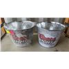 Image 1 : TWO NEW COORS LIGHT ICE PAILS