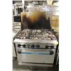 Image 1 : RADIANCE 6-BURNER COMMERCIAL RANGE W/ OVEN *OVEN DOOR MISSING ONE HINGE
