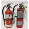 Image 1 : GROUP OF TWO 10LBS FIRE EXTINGUISHERS