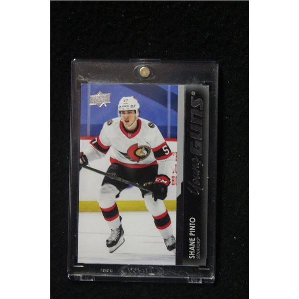 21-22 UD SERIES 1 SHANE PINTO RC YOUNG GUNS