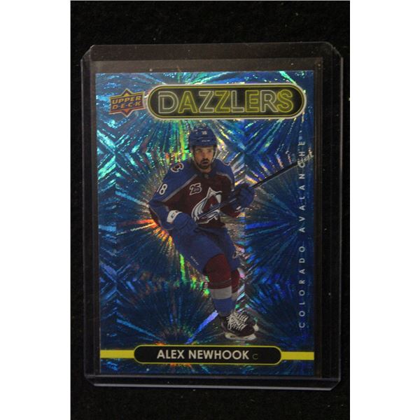 21-22 UD SERIES 1 ALEX NEWHOOK RC BLUE DAZZLERS