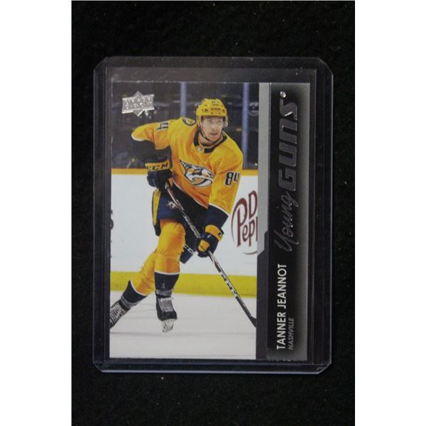 21-22 UD SERIES 1 TANNER JEANNOT RC YOUNG GUNS