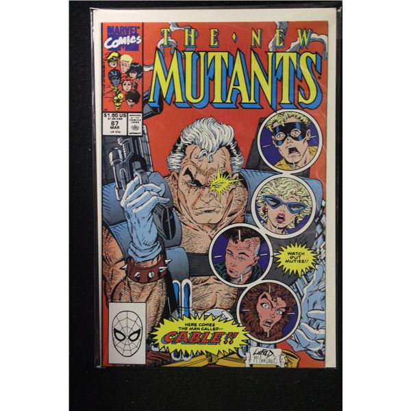 New Mutants #87 1st App Cable