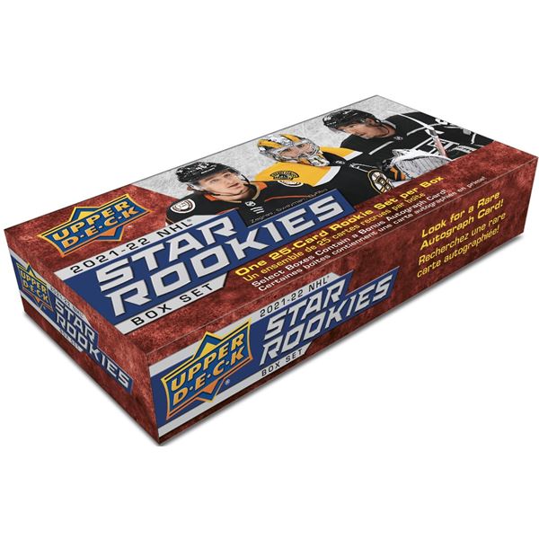 UD STAR ROOKIES HOCKEY 21/22 BOX SET