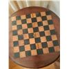 Image 5 : Antique Chess Table and Pewter Chess Pieces Cat A