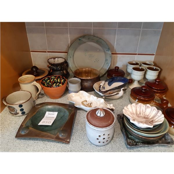 Artisan Pottery Cat A