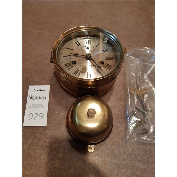 Seth Thomas Alarm Clock A