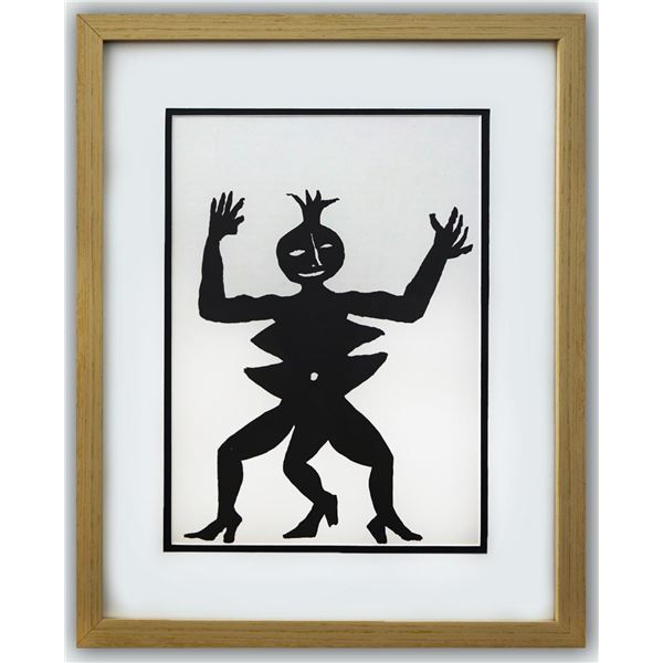 Alexander Calder- Lithograph "DLM212 - Mama Citron"