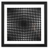 Image 1 : Victor Vasarely (1908-1997), "Trois Dimensions Optique de la série Cinetiques" Framed 1973 Dimension